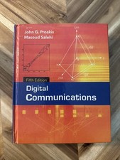 Digital Communications, 5th - Hardcover, by Proakis John; Salehi - used  picture