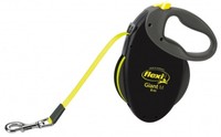 flexi TRIXIE NEON GIANT m Black Yellow Dog Retractable lead 25000g 20927 picture