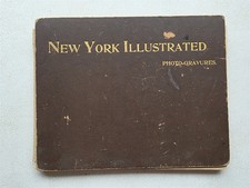 New York Illustrated Antique 1895 Book Portfolio of Photographs 24 Photogravures picture