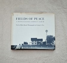 Vintage 1970 Fields of Peace George A. Tice & Signed 1st Edition Photo Book picture