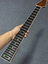 AAAA 24fret Roasted Flame Maple Electric guitar neck part rosewood picture
