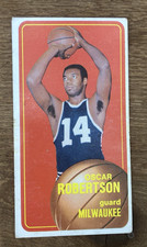 VTG 1970-71 Topps Oscar Robertson #100 Tall Boy Trading Card picture
