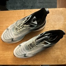 Li-Ning Men’s Low Top Athletic Sneakers, Lace-Up, Gray/Black/White picture