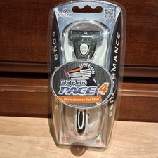 Dorco Pace 4 Razor Handle For Men With 4 Precision Blades With 2 Cartridges DSC picture