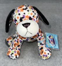 NWT Rare Ganz WEBKINZ SPOOKY PUP Sealed Code Halloween Dog Plush picture