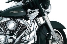 Kuryakyn 7866 Deluxe Neck Covers Chrome Harley Electra Glide/Ultra Classic 95-07 picture