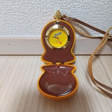 Meiji Pukka Pocket Watch Limited Exhibit Non-Sale Prize Clock Toy In Box Unused picture