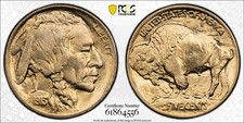 1913-P Buffalo Nickel 5C PCGS MINT STATE 66 MS 66 Type 1, On Raised Ground picture
