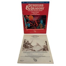 TSR Basic D&D Temple of Death (1st Printing) VG picture