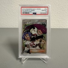 Jessie & James 68/68 PSA 10 Hidden Fates Pokemon picture