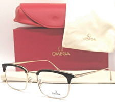 NEW OMEGA OM 5010-H 052 HAVANA ON PAIL GOLD AUTHENTIC EYEGLASSES FRAME 51-20 picture
