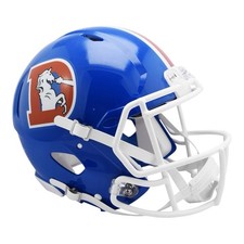 Denver Broncos 1975 to 1996 Full Size Authentic Speed Throwback Football Helmet picture