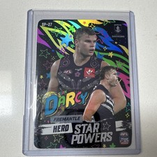 Teamcoach 2022 AFL Teamcoach Hero Star Powers Neon Sean Darcy SP-27 Fremantle picture