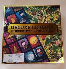 Deluxe Loteria Serpientes y Escaleras Family Board Game Snakes & Ladders NEW picture