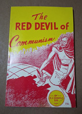 Vintage 1954 The Red Devil of Communism E.J. Daniels Anti-Communist Propaganda picture