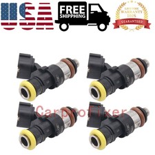 4PCS 210lb 2200cc Fuel Injectors 0280158843 Fits Bosch Honda Audi Mazda Dodge GM picture