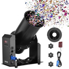 VEVOR Electric Confetti Machine 1500W Confetti Cannon Launcher DMX512 Remote picture
