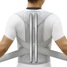Adjustable Posture Corrector Low Back Support Shoulder Brace Belt For Men Women picture