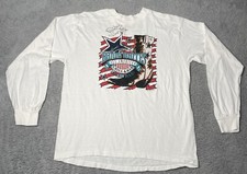 VTG Dallas Cowboys Randy White All American Grill & Bar Autographed Tshirt Men L picture