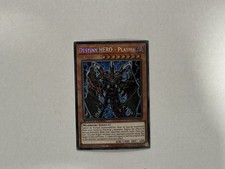 1x Yugioh Destiny HERO - Plasma SGX1 1st Edition Secret Rare Card NM picture