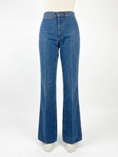 VTG 70s 80s Cacharel Paris High Waist Jeans 100% Cotton Size 8 French picture