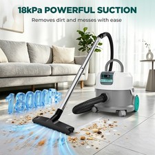 HAUSHOF 2.5 Gallon Cordless Wet Dry Vacuum Cleaner 18KPa Powerful Suction 24V picture