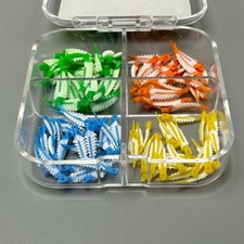 100Pc/Box Dental Soft Strata G Wedges Diastema Composite Matrix Fit Garrison Mix picture