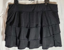 ID Ideology Tiered Performance Flounce Skort Ruffles Size 39 In Waist  picture