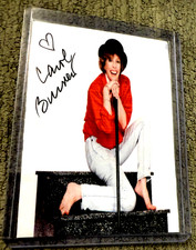 Carol Burnett Signed Autograph (The Carol Burnett Show Auto) *RARE* picture