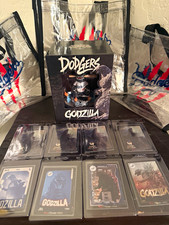 Dodgers x Godzilla Minus Zero 2026LOT: Bobblehead / All Card Giveaways / 3 Bags picture