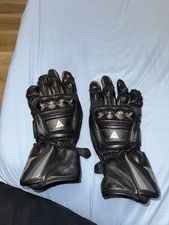 Dainese Steel Pro Leather Motorcycle Gloves Black Large picture