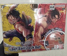 Bandai Namco One Piece Set Sail Deck Kit Learn to Play Factory Sealed 🚚✅ picture