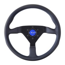 MOMO Motorsport Monte Carlo Steering Wheel Blue Stitching 350mm - MCL35BK6B picture