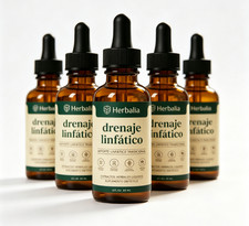 Herbalia Drenaje Linfatico Gotas Herbal Liquid Lymph Tincture Support Wellness picture