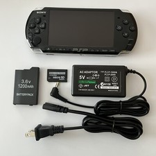 BLACK Sony PSP 3000 System w/ Charger, Battery, & 32gb Memory Card Bundle Import picture