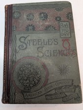 Steele’s Sciences American Book Co Hygenic Physiology by Joel Dorman Steel HC picture