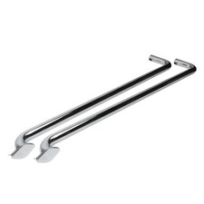 Speedway 60 Inch Chrome Plated Lake Exhaust Pipes picture
