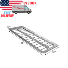 Black Widow S-4816-2000-2 Aluminum 4' ATV UTV Trailer Ramps On Sale picture