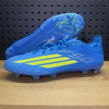 Size 10.5 - Adidas F50 Pro FG Ice Cold Precision Blue Soccer Cleats JR8950 Men’s picture