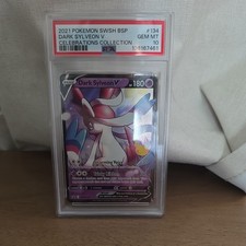 Pokemon TCG Dark Sylveon V 2021 SWSH Promo SWSH134 Holo PSA 10 picture