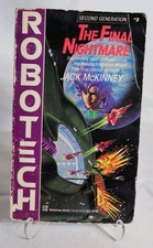 ROBOTECH THE FINAL NIGHTMARE JACK MCKINNEY 1987 MASS MARKET PAPERBACK BOOK GEN 2 picture