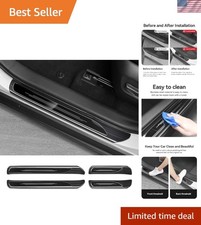 4PCS Door Sill Protector for Toyota 2025 2024 2023 2022 2021 2020 2019 Hybrid... picture