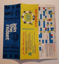 Vintage 1972 Cincinnati Reds Schedule & Riverfront Seating Chart Rose Bench picture
