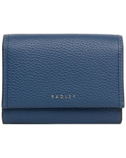 RADLEY London NWT Alba Place Medium Flapover  Leather Wallet, Utility (Blue) New picture