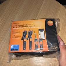 testo Smart Probe Kit I HVAC/R Gauge Set for air Conditioning, Refrigeration picture