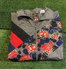 Vintage Olympics jacket mens XL gray red team usa jc penney atlanta 1996 nylon picture