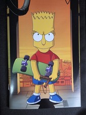 Fame Matt Groening Bartman Cvr Absolute Batman Homage SDCC Exclusive Ltd 50 COA picture