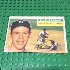 Topps 1956 Gil McDougald New York Yankees #225 Base Set Baseball Card picture