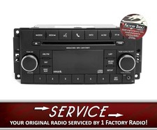 Remanufacture SERVICE for 2013-17 Chrysler Jeep Radio AM FM CD P05091197AE RES picture