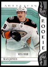 2019-20 Upper Deck Artifacts #164 Max Jones #/999 Rookie picture